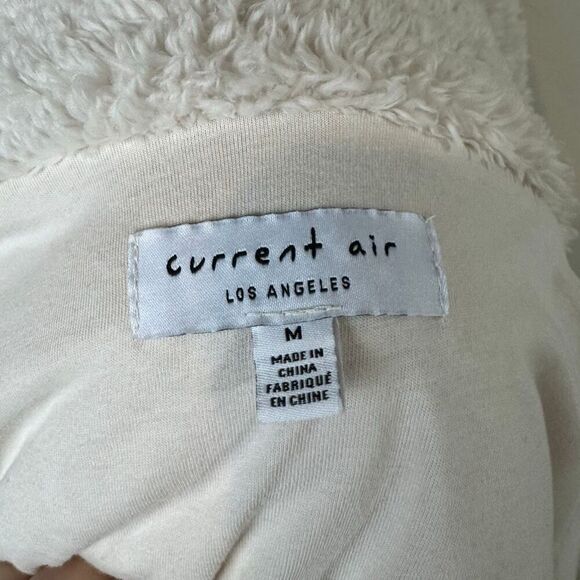 ANTHROPOLOGIE Current Air Sherpa puffer coat | medium | teddy coat - Picture 10 of 13